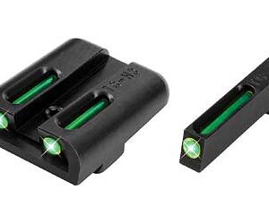 Truglo TFO Tritium/Fiber-Optic Sights — Glock Low Green/Green