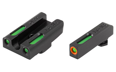 TRUGLO TFX Pro Sights for Glock 42/43/43X/48 Orange/Green