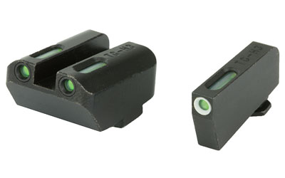 TRUGLO TFX Suppressor-Low Tritium/Fiber-Optic Sights for Glock