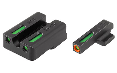 TRUGLO TFX Pro Sights — HK P30/VP9/VP40 Fit, Green/Orange