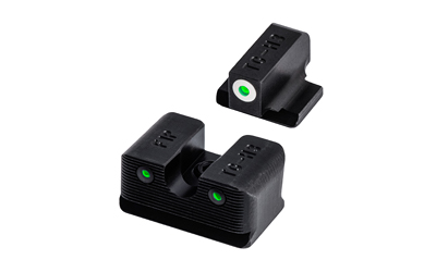 TRUGLO Tritium Pro Night Sights — FN/FNX-40 Front White Rear Green