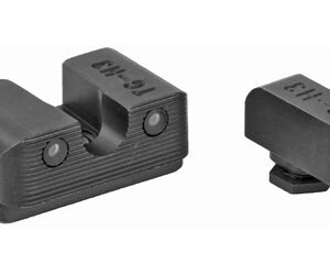 TruGlo Tritium Pro Glock Low Night Sight Set, White/Green