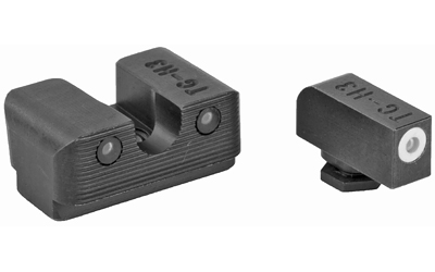 TG231G1W_1 TruGlo Tritium Pro Glock Low Night Sight Set, White/Green