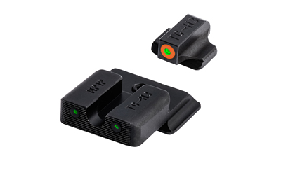 TG231MP1C_1 TRUGLO Tritium Pro Night Sights — S&W M&P (Orange Front)