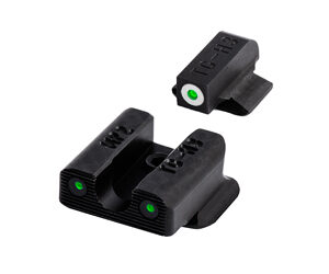 Truglo Tritium Pro Sights for S&W Bodyguard 380 — White/Green