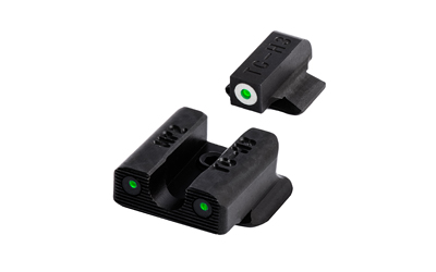 Truglo Tritium Pro Sights for S&W Bodyguard 380 — White/Green