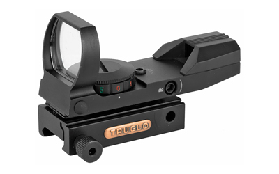 TG8370B_1 Truglo Dual Color Open Red Dot 5 MOA 34x24mm Black