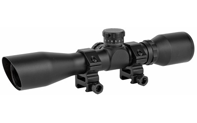 Truglo 4×32 Tru-Brite Xtreme Mil-Dot Scope w/ Rings