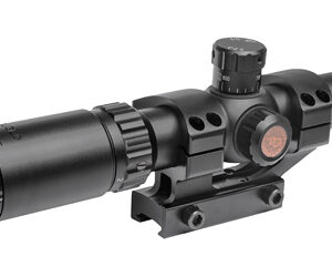 TRUGLO Tru-Brite 30 1-4x24mm Mil-Dot Scope 30mm Tube