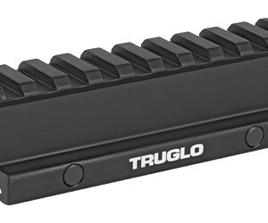 TruGlo Picatinny Riser Mount 1 in Rise Matte Black