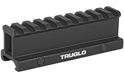 TG8990B_1 TruGlo Picatinny Riser Mount 1 in Rise Matte Black