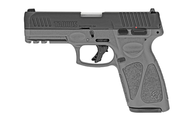 TI1-G3B941G-15_1 Taurus G3 9mm 4.00 in Gray Frame Black Slide (2 Mags)