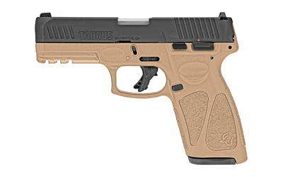 TI1-G3B941T-15_1 Taurus G3 9mm 4.0″ Tan/Black Polymer Pistol
