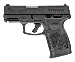 TAURUS G3C 9mm Compact Pistol, Black, 2 Mags