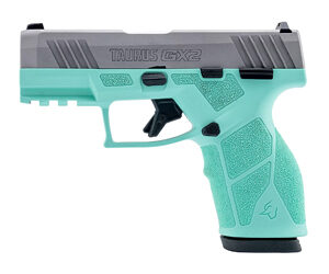 Taurus GX2 9mm 10+1 Cyan Frame Stainless Slide