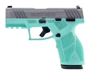 Taurus GX2 9mm Compact Cyan Frame, Stainless Slide, 13rd