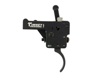 Timney 611 Replacement Trigger, Curved, 3 lb, Black