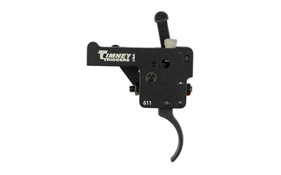 Timney 611 Replacement Trigger, Curved, 3 lb, Black
