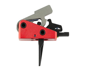 Timney Targa Two-Stage Short Trigger, Black/Red