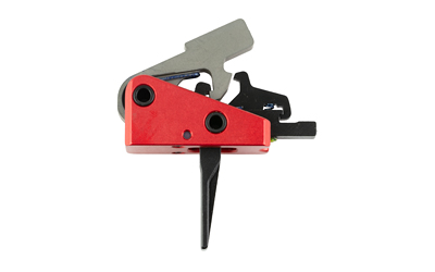 Timney Targa Two-Stage Short Trigger, Black/Red