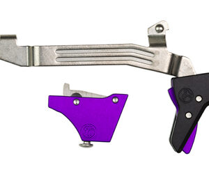 Timney Alpha Competition Trigger — Glock Gen 3/4 3 lb Purple