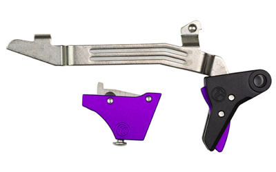 Timney Alpha Competition Trigger — Glock Gen 3/4 3 lb Purple
