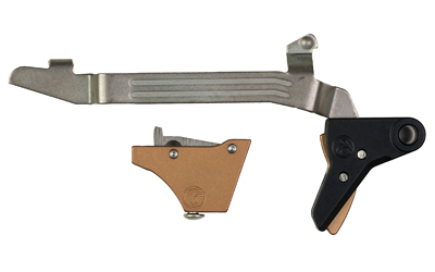 Timney Alpha Competition Trigger for Glock Gen3-4, Bronze, 45 ACP