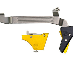 Timney Alpha Competition Trigger — Glock Gen3/4 Large, 3LB Gold