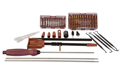 TIP554400_1 Tipton Ultra Cleaning Kit Rifle – 40″ Rod, For .22 Cal & Up