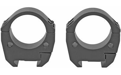 Talley TMS30M 30mm Medium Picatinny Scope Rings, Black