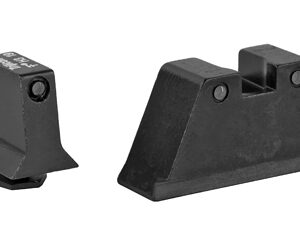 Trijicon Suppressor Night Sights for Glock — Black/Green