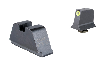 Trijicon Suppressor/Optic Height Night Sights — Green Front