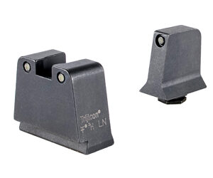 Trijicon Suppressor/Optic Height Night Sights — Black, Tritium