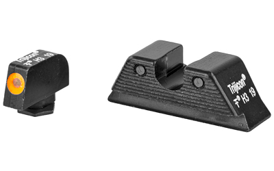 TRGL614-C-601092_1 Trijicon HD XR Night Sights for Glock — Orange Front