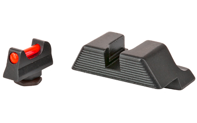 TRGL701-C-601023_1 Trijicon Fiber Sight Set for Glock Pistols — Red Front