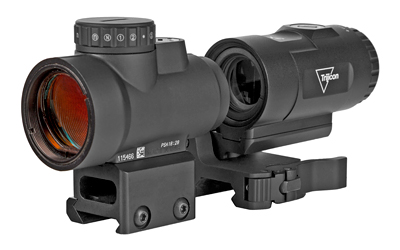 TRMRO-C-2200057_1 Trijicon MRO HD 1×25 Red Dot w/ 3x Magnifier Combo