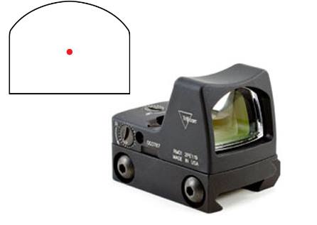 TRRM0133 Trijicon RMR Type 2 3.25 MOA Red Dot Sight
