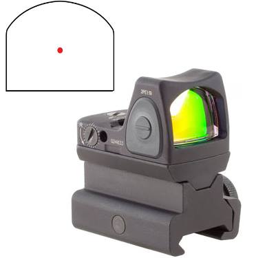 TRRM0634 Trijicon RMR Type 2 3.25 MOA Red Dot — RM34 Mount
