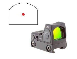 Trijicon RMR Type 2 6.5 MOA Red Dot w/ RM33