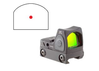 TRRM07C700680 Trijicon RMR Type 2 6.5 MOA Red Dot w/ RM33