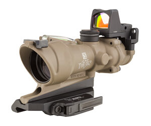 Trijicon ACOG TA31-D 4×32 ECOS FDE, Illuminated Green .223