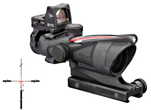 Trijicon ACOG 4×32 BDC (.223) w/ RMR Type 2