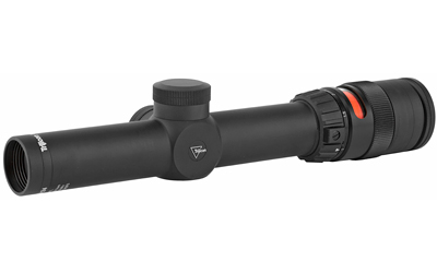 TRTR24R_1 Trijicon AccuPoint 1-4×24 30mm Red Triangle Post Reticle