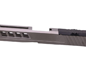 TRUTP-G19S-A-RMR_1 True Precision Axiom Slide RMR Cut for Glock 19 — Stealth Gray