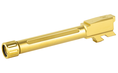 TRUTP-G48B-XTG_1 True Precision Threaded Barrel for Glock 48 — 9mm 4.68 in Gold
