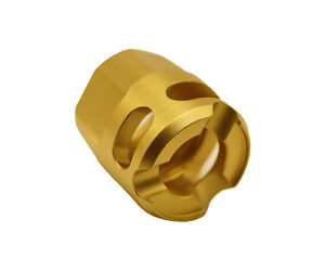 True Precision Y-Micro Comp 1/2×28 Gold, 9mm