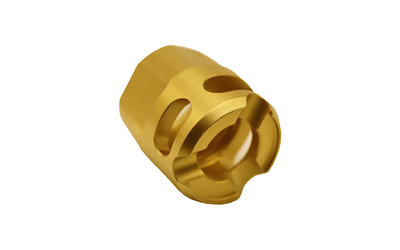 True Precision Y-Micro Comp 1/2×28 Gold, 9mm