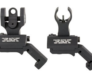 TROY 45-Degree Offset Sight Set – HK Front & Round Rear