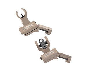 TROY 45 Degree Folding HK Front Offset Sight FDE