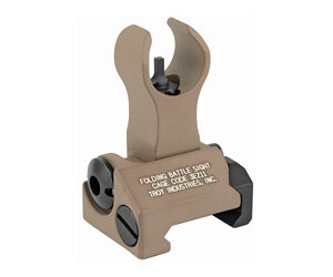 Troy HK Folding Front BattleSight, Flat Dark Earth, 1.3″